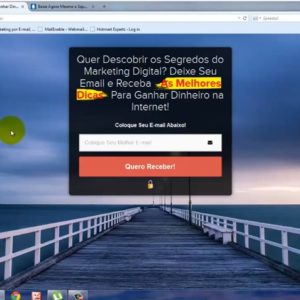 Como Criar Uma Página de Captura Fácil, Rápida e Grátis
